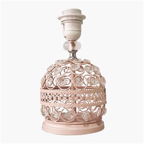 Buy HOMESAKE Metal Crystal Table Lamp from Homesake at just INR 5500.0