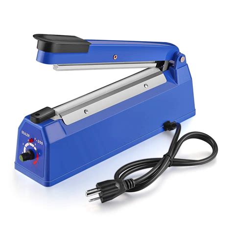 Zimtown 8" Impulse Manual Hand Sealer, Heat Sealing Packing Machine for ...