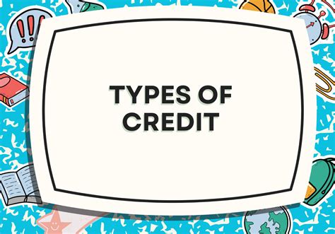 Types of Credit