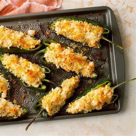 Shrimp-Stuffed Poblano Peppers Recipe: How to Make It