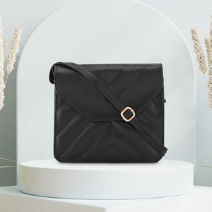 Flipkart.com | Fastrack Solid Brunch Edit Black Sling Bag Sling Bag ...