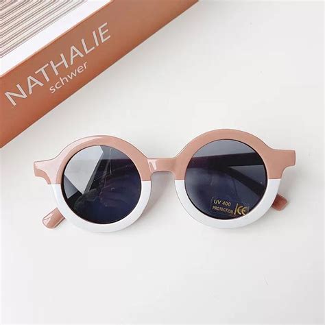 DUAL TONE ROUND SUNGLASSES – BabyMonk