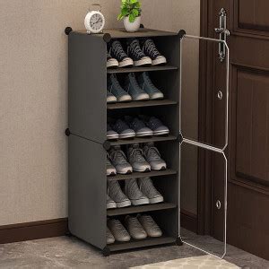 SNKR ESSENTIALS 6-Shelves-2-Door Shoe, Multipurpose Storage Rack for ...