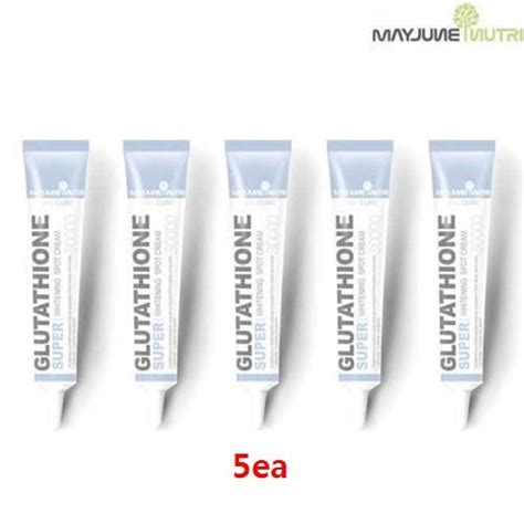 Buy MAYJUNE GLUTATHIONE SUPER Whitening Spot Cream 30g 5EA Set Made in ...