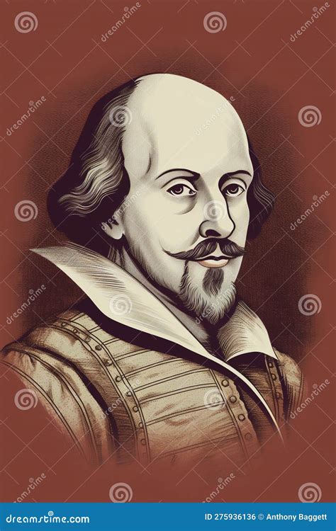 William Shakespeare Portrait Famous