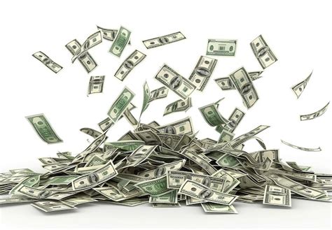 Photo of bundle of stack of bill of money cash dollars usd paper ...