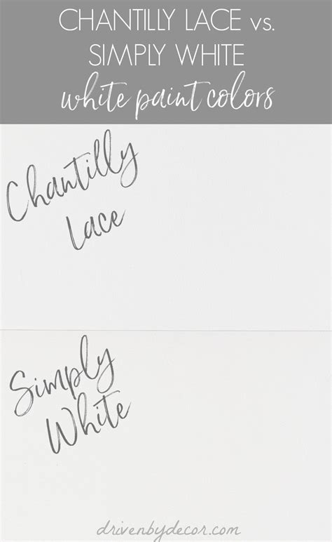 Benjamin Moore Chantilly Lace Review - Driven by Decor