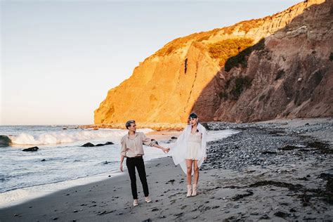 Dana Point Sea Caves Engagement Session | Pamela Tatz Photography | Los ...