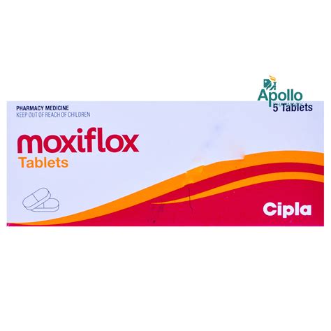 Moxiflox Tablet 5's Price, Uses, Side Effects, Composition - Apollo ...