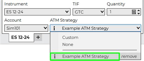 Image result for NinjaTrader 7 ATM Strategy Tutorial