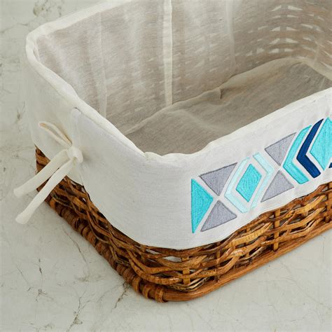 Buy Wilton Chevron Printed Storage Basket from Home Centre at just INR ...