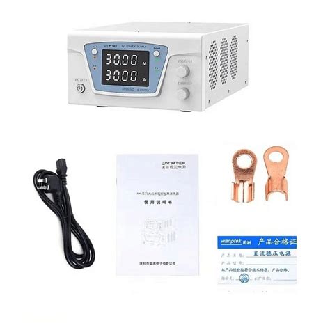 Wanptek KPS3020D 30V/20A High Precision Adjustable Digital DC Power ...