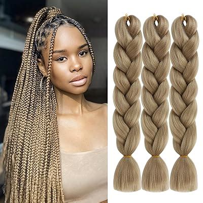 SOVAEER Natural Blonde Braiding Hair Extensions Honey Blonde India | Ubuy