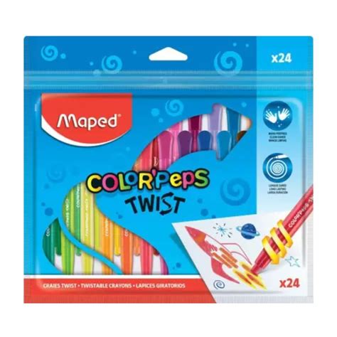 Maped Colorpeps Twist Crayons - SCOOBOO - MAPED