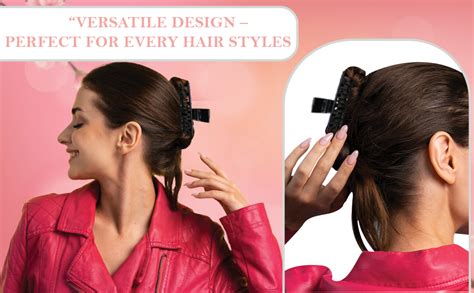 TEMPERIA (6 pcs) Hair Clips for Women & Girls - Clutcher Clutches Claw ...