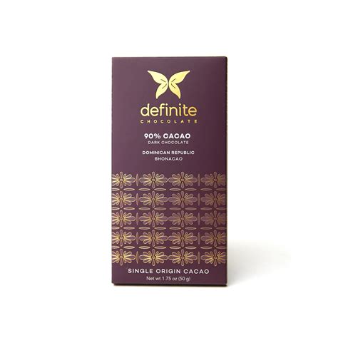 Definite Chocolate 90% Dark Chocolate BhonaCao - KaffeBox.no