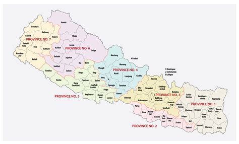 Map Of Nepal