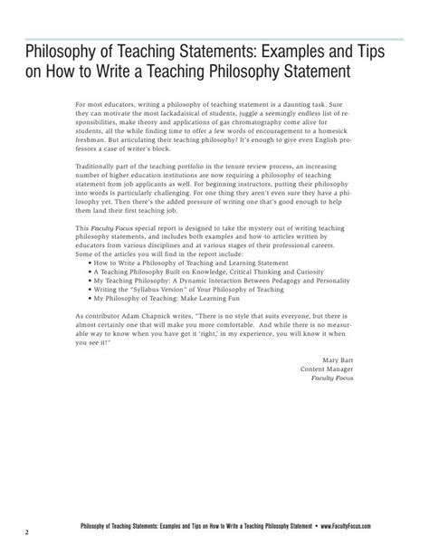 Philosophy Statement Examples 的图像结果