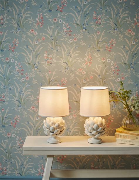 Set of 2 Artichoke Table Lamps | Laura Ashley | M&S