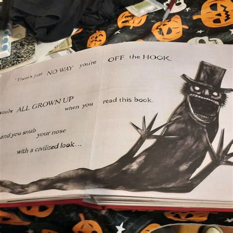 MR.BABADOOK POP UP BOOK EXTREMELY RARE 1ST EDITION #8 HAND SIGNED | eBay
