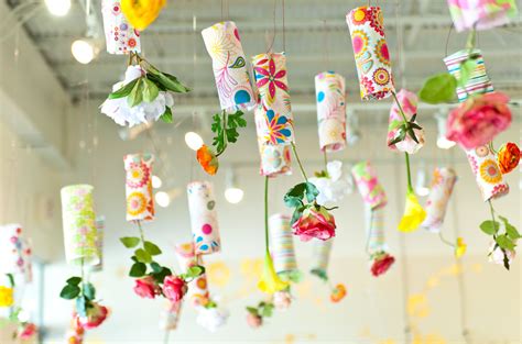 Hanging garden for spring. Love this for the classroom ceiling/art ...