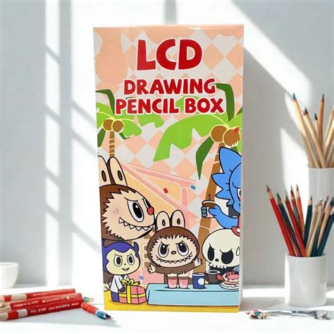 Make Study Fun! Labubu Multifunction Pencil Box with LCD Tablet – DOD Kart