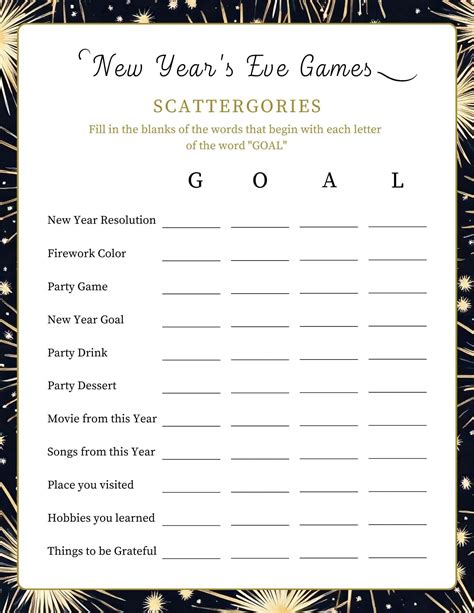 18 Free Printable Adults New Year's Eve Party Games & Activities - My ...