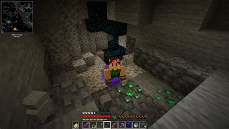 After +8 hours of mining + exploring caves, i finally got one block of deepslate emerald ore ...