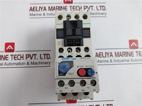 Chint Nc1-1210 Motor Contactor With Nr2-25 Thermal Overload Relay 230V ...