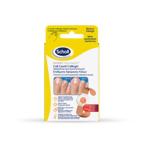 Scholl polymer treatment for calluses and blisters