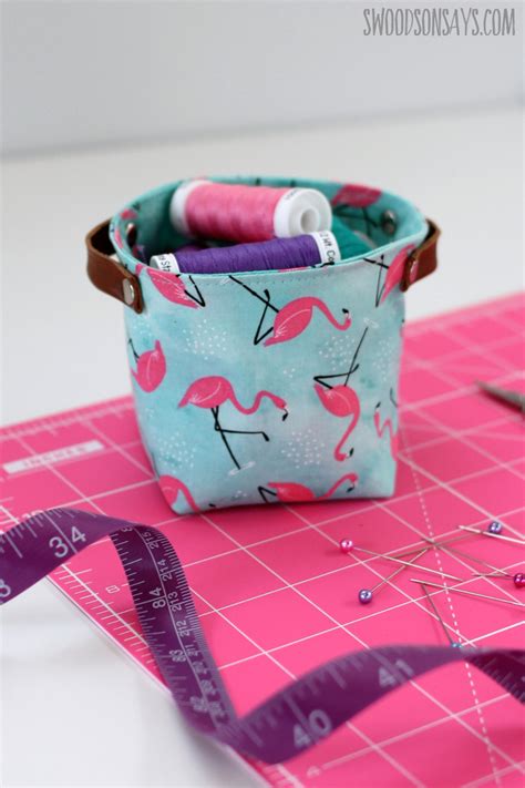 Image result for Round Fabric Baskets Tutorial