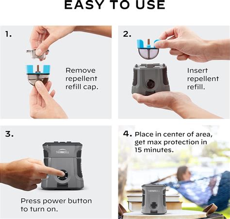 Thermacell Mosquito Repellent Rechargeable Adventure India | Ubuy