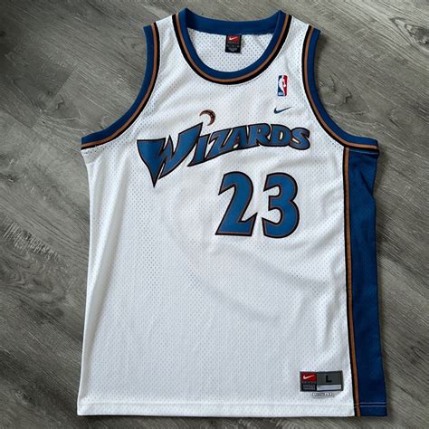 Authentic Michael Jordan Washington Wizards Jersey Large 44 Nike ...