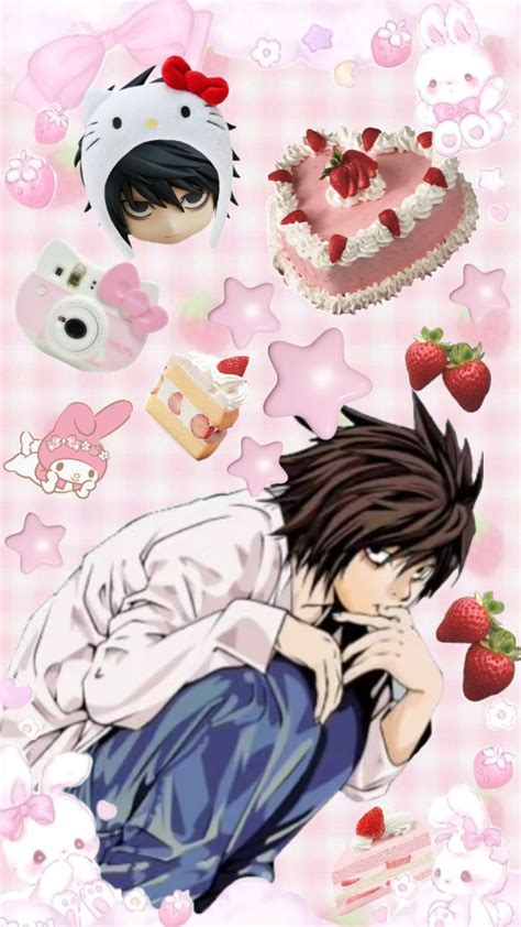 L lawliet wallpaper #L #Deathnote #cutecore #anime #cute #fyp #fyppp in 2024 | Death note l ...