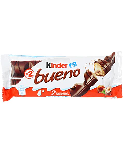 FERRERO KINDER BUENO CHOCOLATE BAR 1.5 OZ - Midwest Distribution
