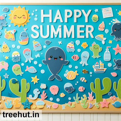 Ocean, Summer Bulletin Board Ideas