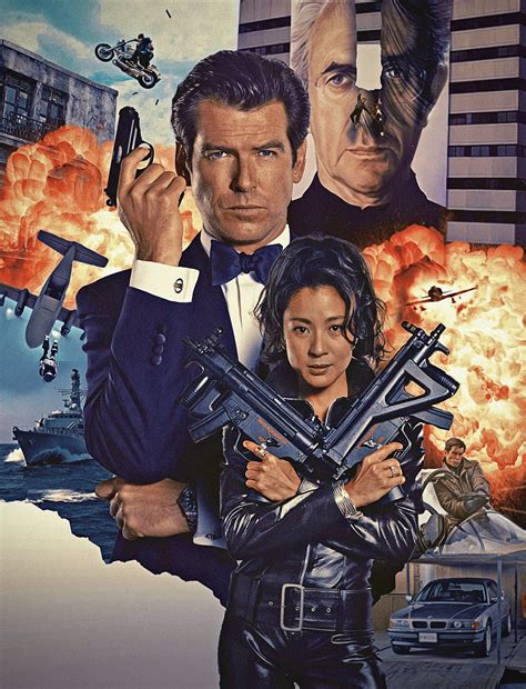 Tomorrow Never Dies | James bond movie posters, James bond movies, Bond ...