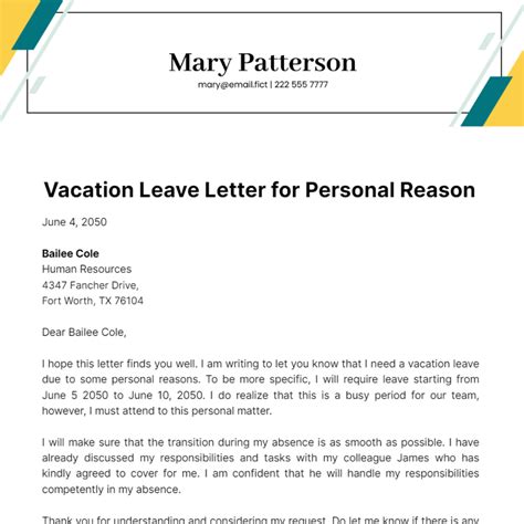 Free Leave Letter for Already Taken Leave Template to Edit Online