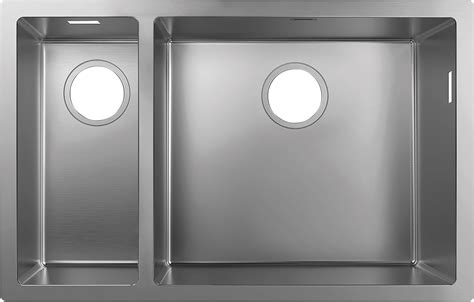 hansgrohe Sinks: S71, S719-U655 Under-mount sink 180/450, Item No ...