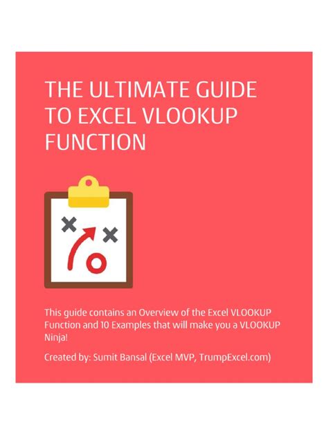 Image result for Excel V Look Up Guide