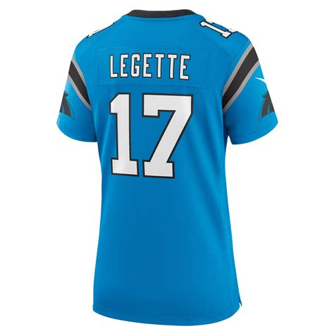 Women's Carolina Panthers Xavier Legette Nike Blue Alternate Game ...