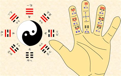 易經學習-八卦解析 掌訣圖 掐指神算秘訣大全！ - 每日頭條