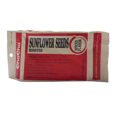 Cha Cha Roasted Sunflower Seeds Spices Flavor 250g | Shopee Philippines