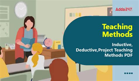 Teaching Methods: Inductive, Deductive, Projects Download PD