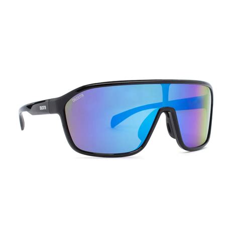 Black Polarized Sports Sunglasses Blue Mirror Lens – Glasses India Online
