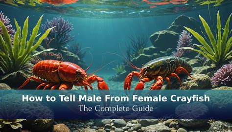 How to Tell Male From Female Crayfish: The Complete Guide