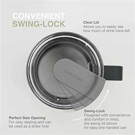 LocknLock Metro Mug Premium 18/8 Stainless Steel India | Ubuy