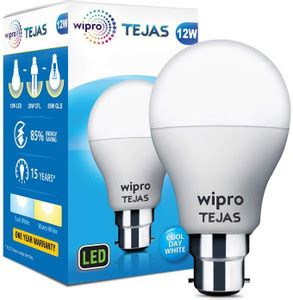 Wipro 12 W Standard B22 LED Bulb Price in India - Buy Wipro 12 W ...