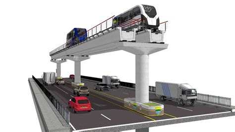 Metro Kapsul on the track | 3D Warehouse