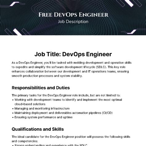 Image result for DevOps Engineer Job Description